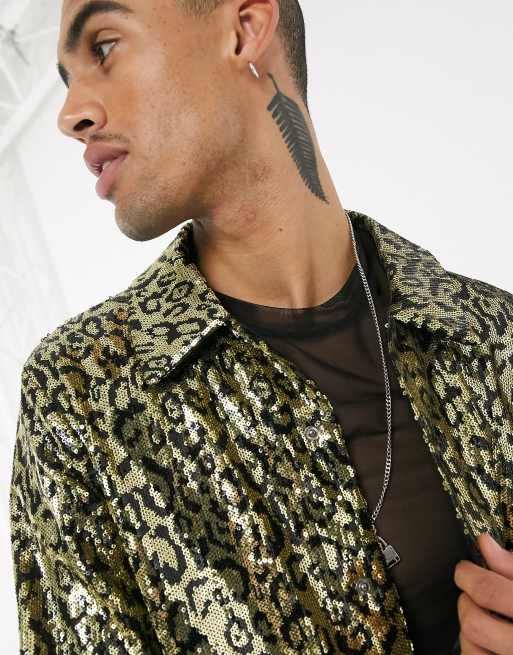 Leopard 2025 sequin jacket