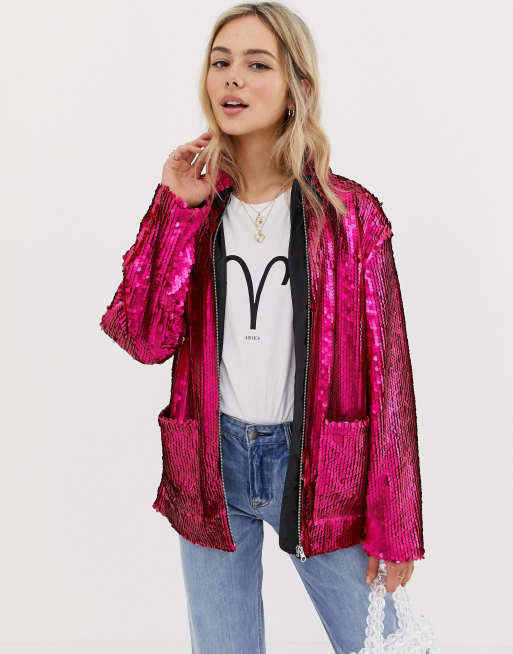 Asos 2025 glitter jacket