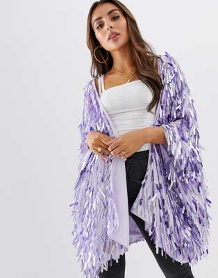 sequin kimono asos