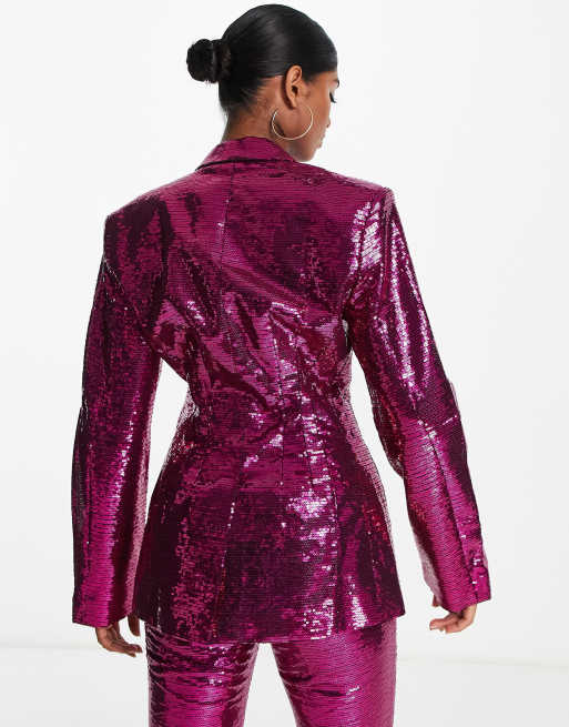 Sequin on sale suit asos