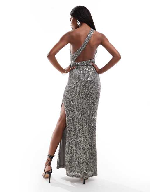 what a way to go 1964 backless dress Yasmin Silver Sequin Backless Gown | Afterpay | Klarna