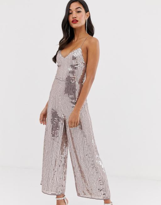 Asos sequin outlet jumpsuit