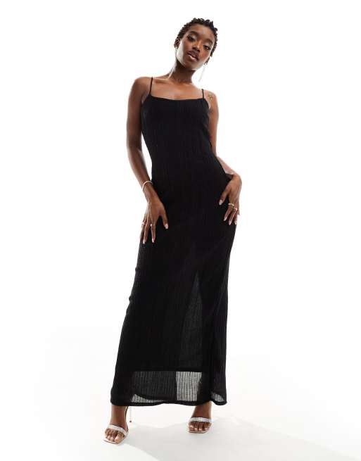 asos sequin maxi dress ASOS Design - Sequin Maxi Dress - Women - Polyester/Elastane - 4 US