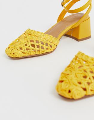 asos yellow shoes