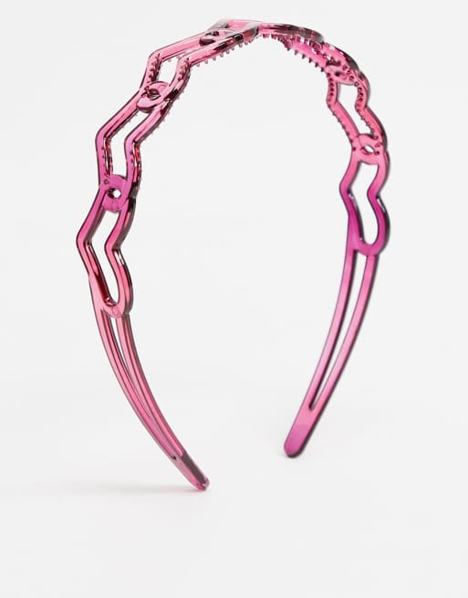 ASOS DESIGN - Serre-tête avec cœur craquant 