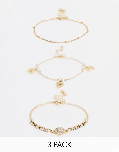 WOWORAMA Bracciale Chunky Oro Con Ciondolo Cuore – Regolabile, Catena Grossa E Lucida, Gioiello Elegante Per Donna, Regalo Compleanno E Anniversario