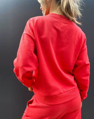 red sweatshirt asos