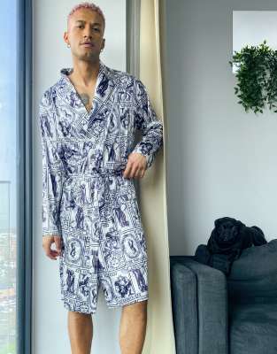 silk robe asos