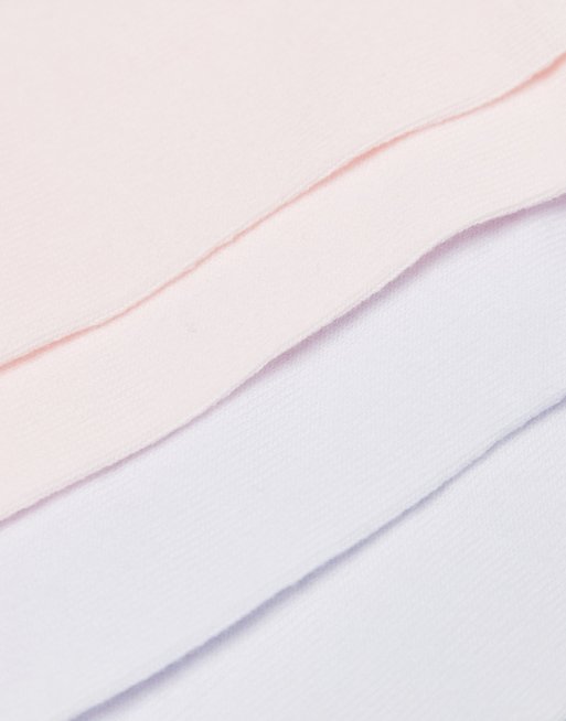 ASOS DESIGN - Set van 2 paar sokken met ontbijtmotief en ruches aan de rand, 3 van 3