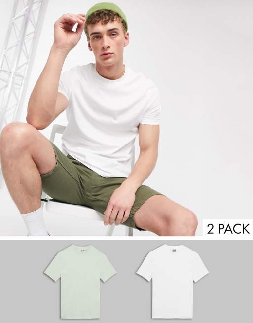 ASOS DESIGN - Set van 2 T-shirts