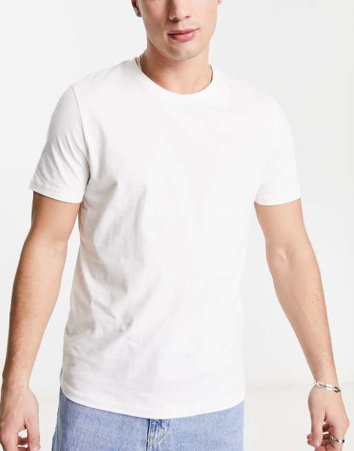 ASOS DESIGN - Set van 5 T-shirts met ronde hals in zwart & wit, 4 van 4