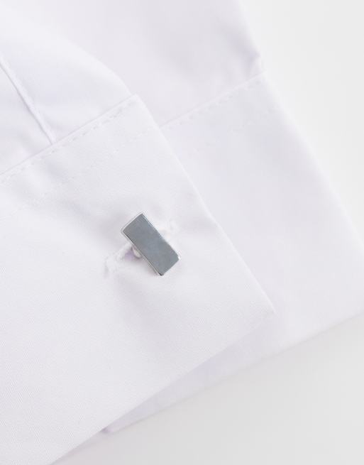 ASOS DESIGN - Set van dasspeld en manchetknopen in zilver, 3 van 3