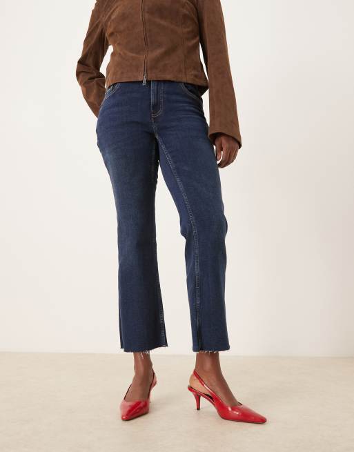 ASOS DESIGN - Shake - Scarpe rosse con punta sagomata, cinturino posteriore e tacco medio, 2 di 4