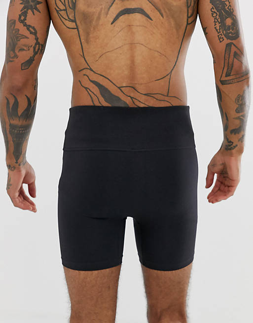 ASOS DESIGN shapewear shorts in black