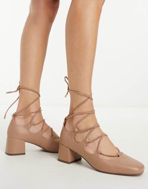 Asos store beige shoes