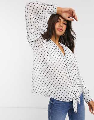 sheer blouse asos