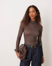 Miss Selfridge dropped waist denim maxi skirt in indigo