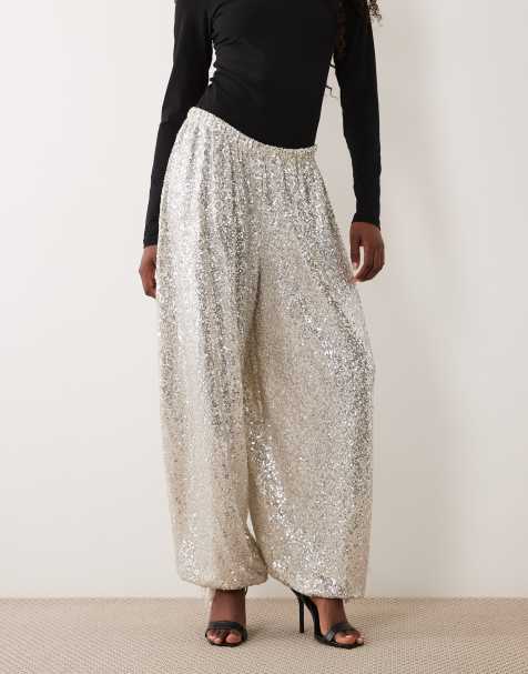 ladies silver dress pants for Women Color Name|Natural