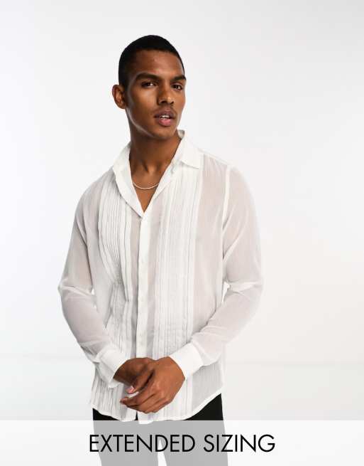 Pleated Resort Shirt