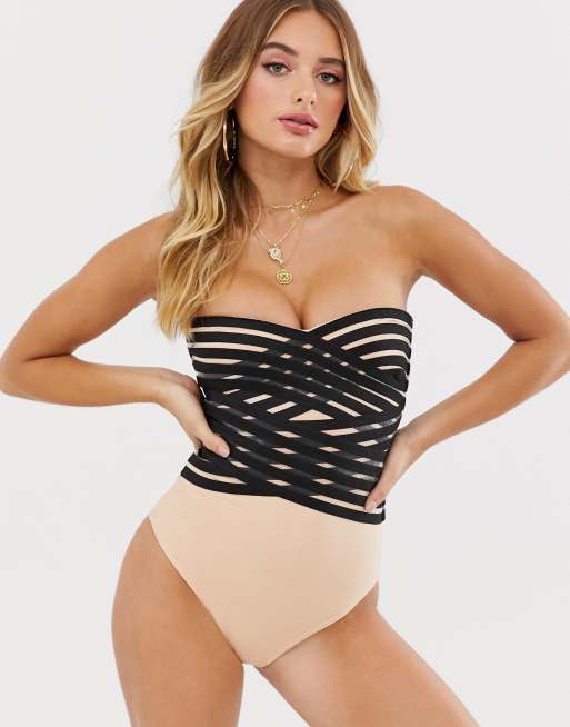 Asos best sale mesh swimsuit