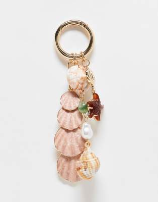 Asos Design Shell Bag Charm