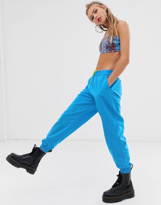 shell jogger with cuffs