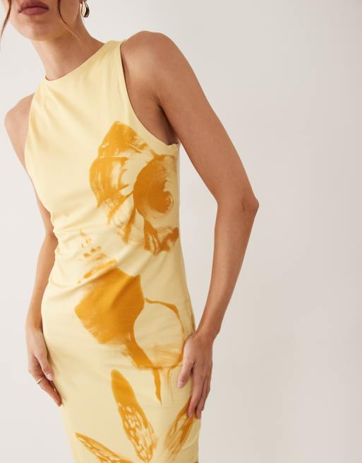 ASOS DESIGN shell print maxi dress, 2 of 4