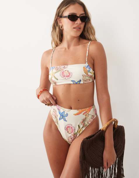 ASOS DESIGN - Shelly - Bikini met schelpenprint - view 1