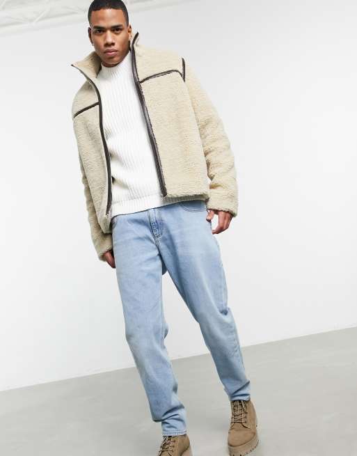 Asos 2025 sherpa jacket