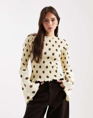 - ASOS DESIGN buttermilk polka dot 9290₽