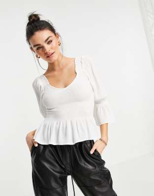 Asos cheap peplum top