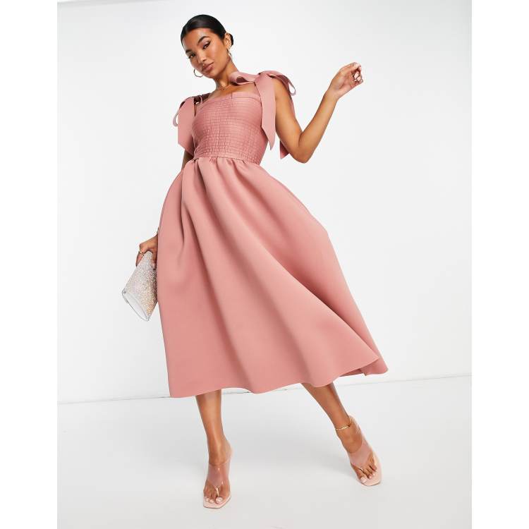 Asos rose sale dress