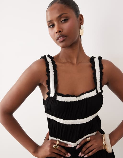 black button up midi dress Black Knitted Button Front Midi Dress