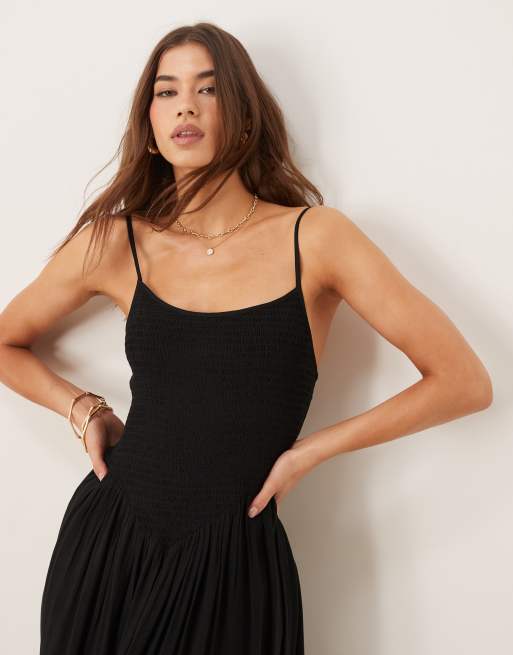 asos beach maxi dress ASOS Design - Crochet Beach Maxi Dress - Women - Polyester - XS
