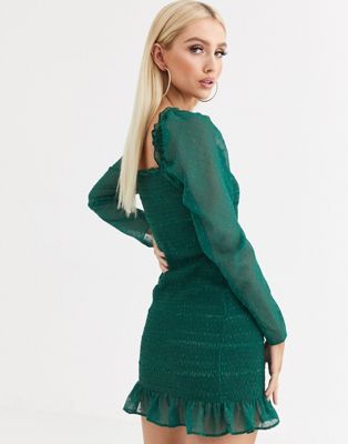 Asos Green Mini Dress Online Deals, UP TO 53% OFF | www 