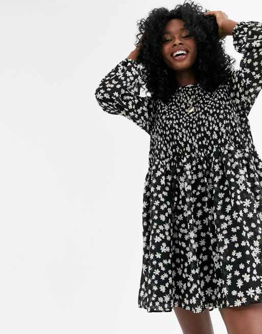 Asos daisy print dress sale