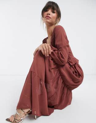 ruffle dress asos