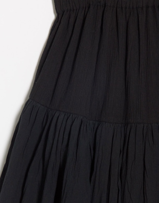 asos black cami dress