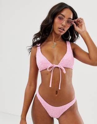 baby pink bikinis