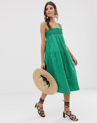 midi cotton sundress