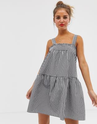 gingham sundress