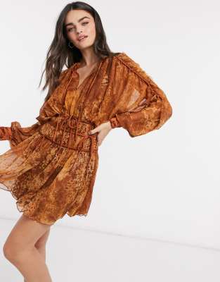 asos abstract dress