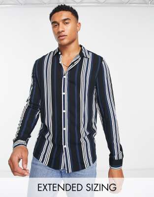 mens shirts vertical stripes