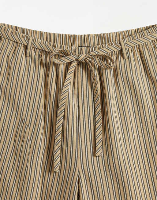 ASOS DESIGN  shirt in yellow stripe, 7 of 11