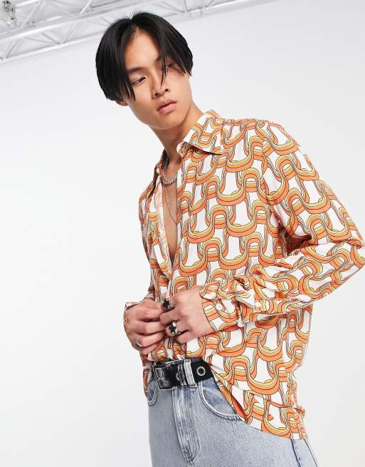 Men's seventies-inspired silk shirts are about to make a comeback, The  Independent