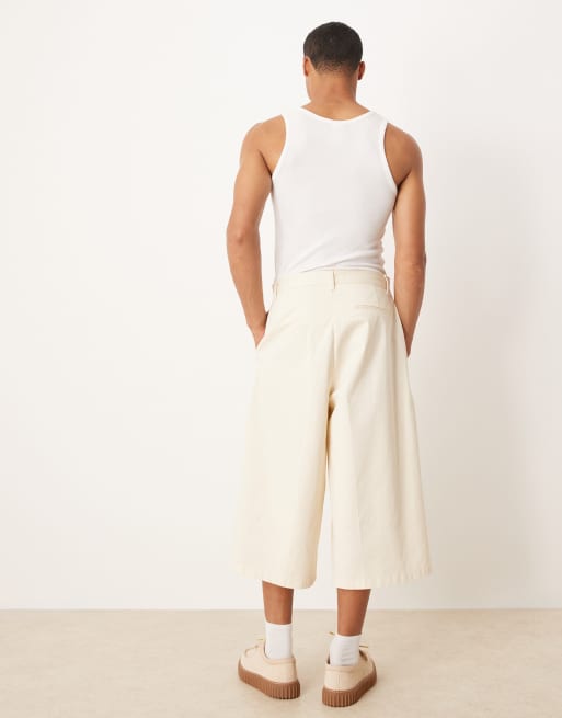ASOS DESIGN - Short ample et ultra long - Beige, 2 de 5