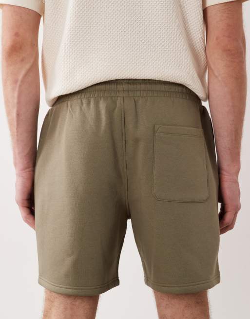 ASOS DESIGN - Short basique coupe oversize mi-longue - Kaki, 5 de 5