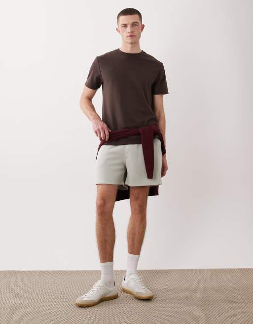 ASOS DESIGN - Short basique oversize en jersey - Écru, 2 de 5