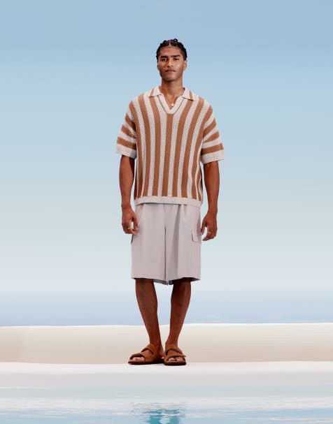 ASOS DESIGN - Short cargo habillé - Neutre - view 1