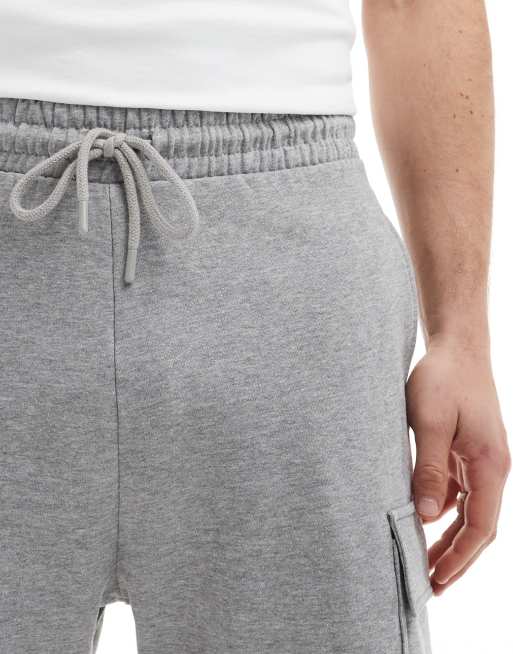 ASOS DESIGN - Short cargo slim - Gris, 5 de 5